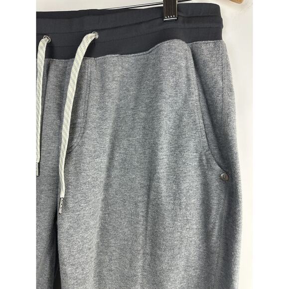Vuori Balboa Jogger Pants Drawstring Waist Gray Men's Size Medium *Used* - Picture 4 of 16
